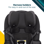 Safety 1st Grow and Go Sprint All-in-One Convertible Car Seat, Black Beauty III, 3-Position Recline, QuickFit Harness, Machine-Washable Seat Pad, CC450ULC