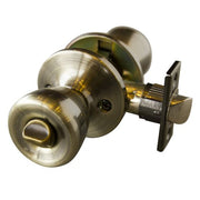 Design House 728675 Terrace 6-Way Latch Privacy Door Knob, Satin Nickel