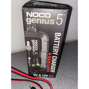 NOCO GENIUS5 6V/12V 5A Smart Battery Charger, Maintainer, and Desulfator