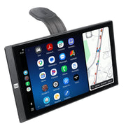 Dual Electronics 10.1 Inch Touchscreen Dash Mount Car Stereo, Wireless and Wired Apple CarPlay, Android Auto, Bluetooth, 240W Audio Output, Black, DMD10W