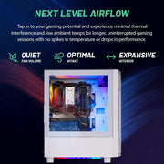Skytech Gaming ST-ARCH4-2197-W-WB Archangel 4 Ryzen 5 7600 3.8GHz AMD Radeon RX 7600 8GB 16GB RAM 1TB SSD Win 11 Home White
