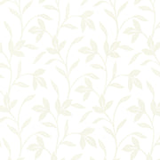 Brewster Cynthia Champagne Tonal Leaf Trail Prepasted Nonwoven Wallpaper, 20.5-in by 33-ft Roll, 56.4 sq. ft., 2532-20480