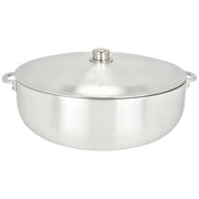 Chef PRO 6318-24 Commercial Grade Aluminum Caldero Stock Pot, 28.4 Quarts