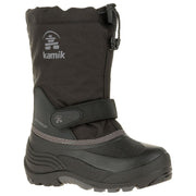 Kamik Waterbug5 Pac Boots for Kids - Black/Charcoal - 3 Kids