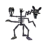 Jazwares Five Nights at Freddy's Endo Series Mangle and Shadow Mangle 6-Inch Action Figure with Glow-in-the-Dark Eyes and 20+ Articulation Points FNF0119