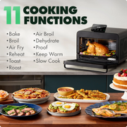 Chefman CQ50-WM smart toaster oven air fyer