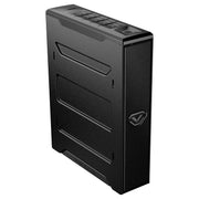 Vaultek Slider Series Biometric Handgun Safe with ViSN WiFi Connectivity, Quick Access, Black Carbon Steel, NSL2i