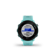 Garmin CE010-02562-02 Forerunner 55 GPS Running Smartwatch and Fitness Tracking, Aqua