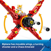 LEGO Sonic the Hedgehog Tails' Tornado-1 Building Toy, 310 Pieces, Ages 8+, 6588738