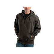 Berne Heritage Thermal-Lined Full-Zip Hooded Sweatshirt - Charcoal - LT