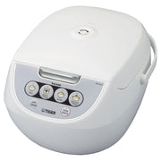 Tiger Corporation JBV-A10U-W 5.5-Cup Micom Rice Cooker with Food Steamer and Slow Cooker, White