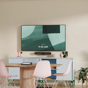 Logitech Rally Bar Huddle 4K Ultra HD Video Bar with AI Video Intelligence, Six Beamforming Microphones, Multi Mount, USB and Appliance Mode, Black, 960-001485