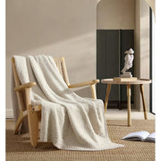 Better Homes & Gardens BHF436185817323 Cozy Knit Throw, Papyrus Beige 50