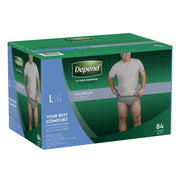 Depend Men's Maximum Absorbency Underwear 84 Count - Size L