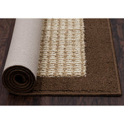 Mainstays MS11-011-001-04 Faux Sisal Indoor Living Room Area Rug, Brown, 5'x7'