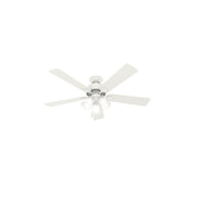 Hunter 50895 Swanson 52 in. Integrated LED Indoor Fresh White Ceiling Fan