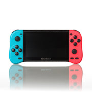 Old Arcade Handheld Game Console, 5.1-Inch HD Screen, Preloaded with 10,000 Classic Games, Red and Blue