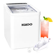 Igloo Automatic Portable Countertop Ice Maker, 26 lb Daily Output, White, IGLICEBNH26WH