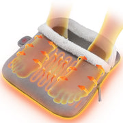 Mynt W71601A03 Heating Pad for Foot, Electric Heated Foot Warmers with 3 Adjustable Heat Levels, USB-Powered, Gray, W71601A03