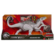 Mattel Jurassic World Ultimate Damage Indominus Rex Dinosaur Action Figure with Lights, Sounds, Attack, 17.7 in, JLD20