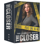 Warner Home Video The Closer Complete Series DVD Box Set, 109 Episodes, 28 Discs, Drama Crime Action, English Subtitles, TV-14