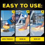 Meguiar's Boat/RV Polish and Gloss Enhancer, 16 oz Liquid, High Gloss, 39835
