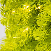 Holiday Time 6-Foot Lawndale Spruce Artificial Christmas Tree, Curved Silhouette, Green - Material: PVC