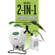 Scotts 190753 4 Gallon Lithium-Ion Power Wand Backpack Sprayer