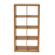 Better Homes & Gardens BH5336278612079 8-Cube Storage Organizer, Light Honey