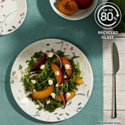Corelle 1150473 Wildflower Scatter 18-Piece Glass Dinnerware Set (Service for 6)