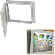 Decorative Thermostat Cover Frame, Plastic, Fits Most Standard Thermostats, Wall Decor Accent