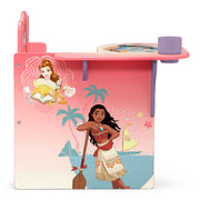 Disney Princess Chair Desk with Storage Bin - Ideal for Arts & Crafts  Snack Time  Homeschooling  Homework & More by Delta Children