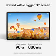 Samsung Galaxy Tab S10 FE+ Plus, 13.1-Inch IPS LCD Display, 128GB Storage, Exynos 1580 Processor, 8GB RAM, S Pen, Dual Speakers, IP68 Water-Resistant, SM-X620