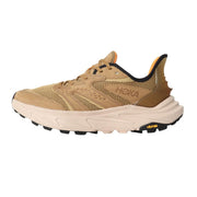 Hoka Anacapa 2 Freedom Men's Hiking Shoes, Oak, Medium Width, Size 10.5, 55% Recycled Polyester, Sugarcane EVA Midsole, Vibram Megagrip Outsole, 1155192-OAK