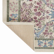 Better Homes & Gardens Beige Hannah Flowing Floral Runner Rug, 30 in x 96 in, Polyester, Non-Slip TPR Backing, BH56261727291S1