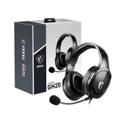 MSI COMPUTER Immerse GH20 Gaming Adjustable Microphone Lightweight Design Gaming Headphone