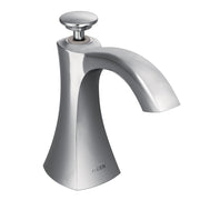 Moen Premium Chrome Deck Mount Soap and Lotion Dispenser, 18 oz Capacity, Transitional Style, S3948C