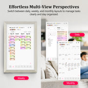 BIGASUO 159C 15.6 inch Digital Calendar Wall Planner & Chore Chart