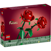 LEGO Roses Botanical Collection Building Set, 120 Pieces, Adjustable Stems, Multicolor, Ages 8+, 6627164
