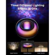 Govee Uplighter Floor Lamp, Triple Lighting Zones with Dynamic Visual Effects, Alexa Compatible, Aluminum Build