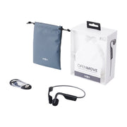 Shokz S661-ST-GY-US Open Move Bone Conduction Ear Sport Headphones, Gray