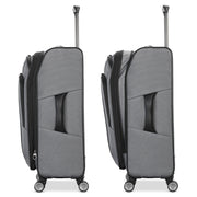 American Tourister Dash XLT Softside Medium Checked Luggage with Dual Spinner Wheels, Sapphire Blue