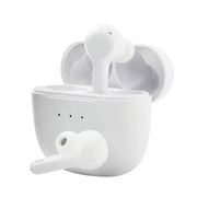 onn. 100024715 Bluetooth True Wireless Headphones with Charging Case, White