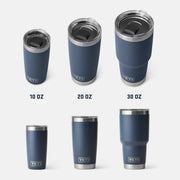 YETI Rambler Insulated Tumbler, 20 oz, Stainless Steel, Vacuum Insulated, MagSlider Lid, Beekeeper