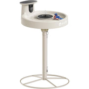 Birdfy Smart Bird Bath Fountain with Dual-Lens Camera, Solar-Powered, AI Bird Identification, IP66 Waterproof, Elevated Pole Stand, WMTNI-1226