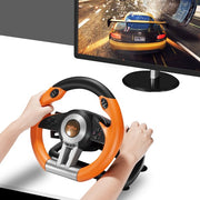 PXN Xbox Steering Wheel V3II 180 Degrees Gaming Racing Wheel Driving Wheel with Linear Pedals and Racing Paddles for Xbox Series X S PC PS4 Xbox One Nintendo Switch Orange