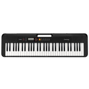 Casio CT-S200BK PPK 61-Key Premium Keyboard Pack with Stand, Headphones & Power Supply, Black