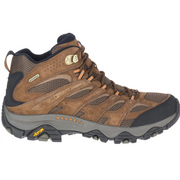Merrell J035839 Moab 3 Mid Waterproof Hiking Boots for Men - Earth - 9.5W