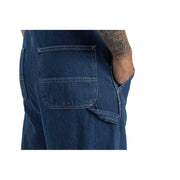 Carhartt Men's Loose Fit Denim Bib Overall, Darkstone, 38W x 36L, 104672