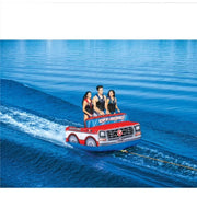 WOW Sports Pickup Truck Towable Tube, Heavy-Gauge PVC, Blue, 3-Person